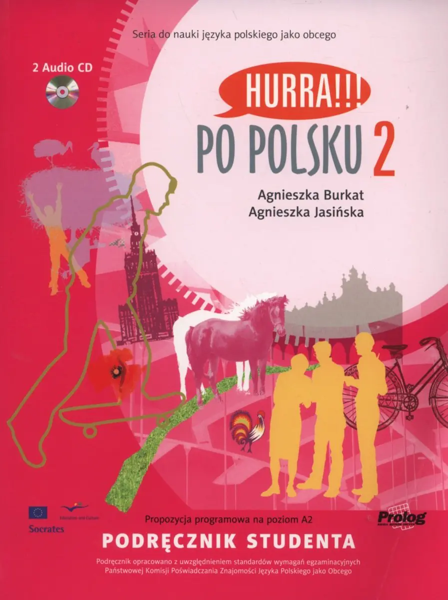 Książka - Hurra!!! Po polsku 2. Podręcznik studenta + CD