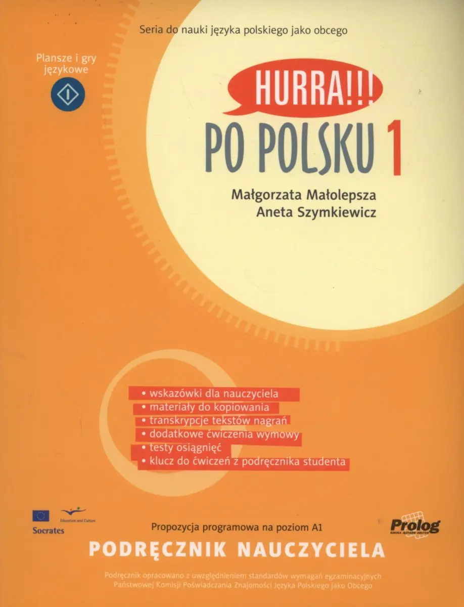 Książka - Po polsku 1. Podręcznik nauczyciela