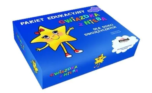 Książka - Pakiet edukacyjny Gwiazdka z nieba. Polskie rymowanki i piosenki dla dzieci dwujęzycznych