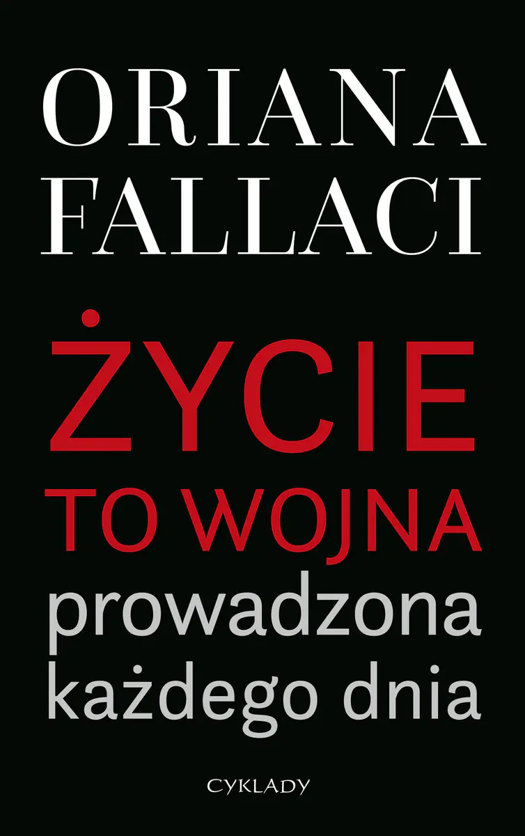 Książka - Życie to wojna prowadzona każdego dnia