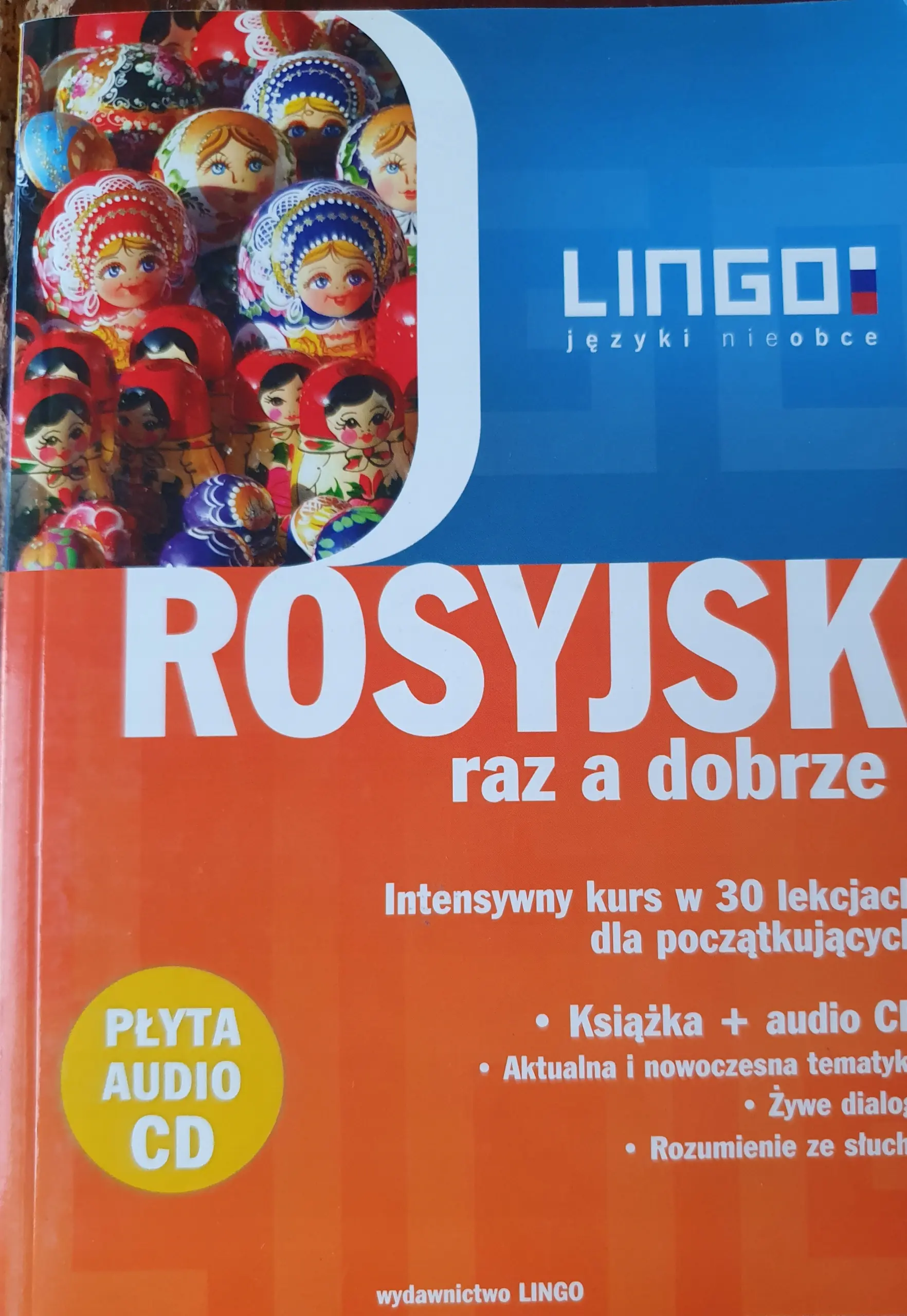 Książka - Rosyjski raz dobrze   CD