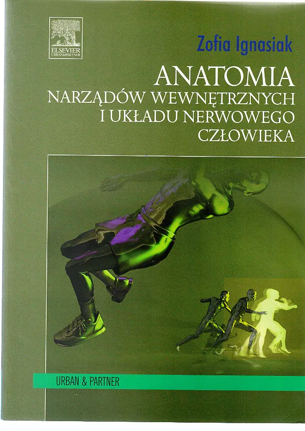 Książka - Anatomia narządów wewnętrznych i układu nerwowego człowieka