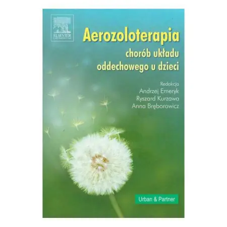 Książka - Aerozoloterapia chorób układu oddechowego u dzieci z płytą CD