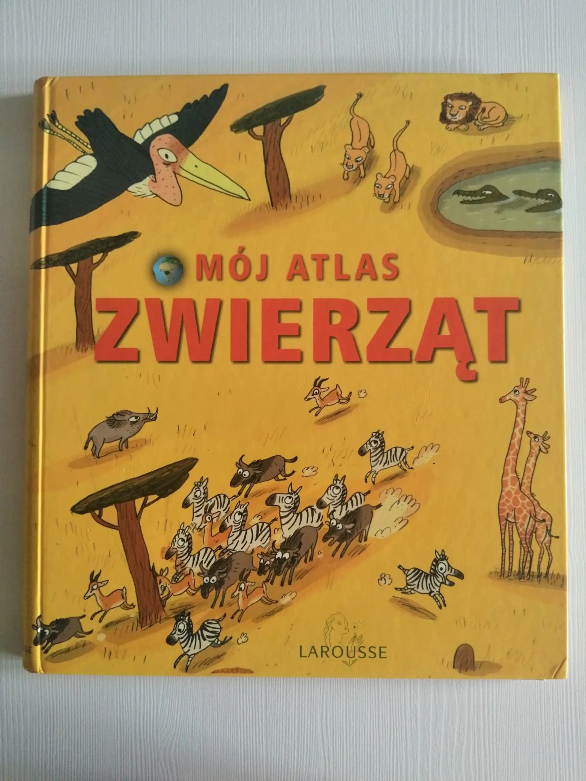 Książka - Mój atlas zwierząt