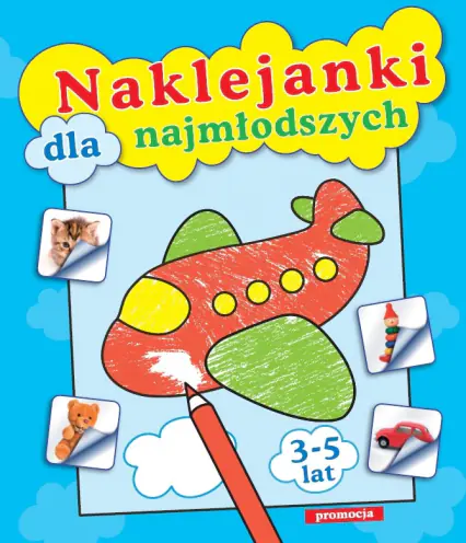 Książka - Naklejanki dla najmłodszych
