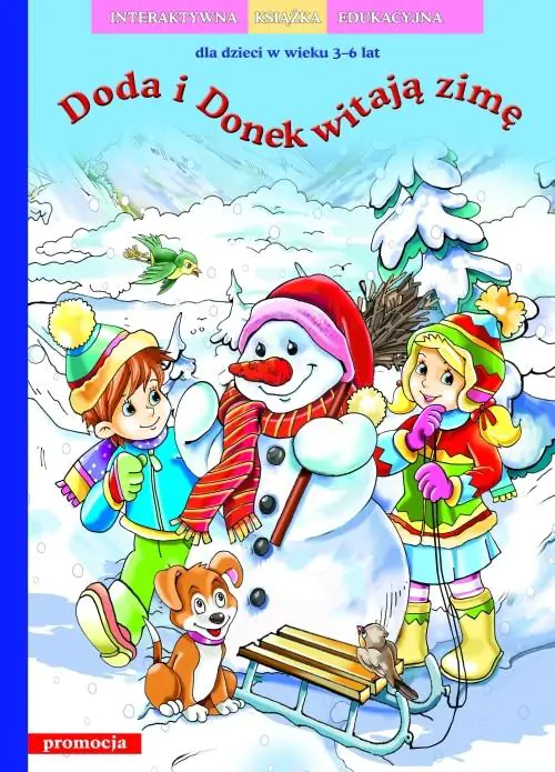 Książka - Doda i Donek witają zimę