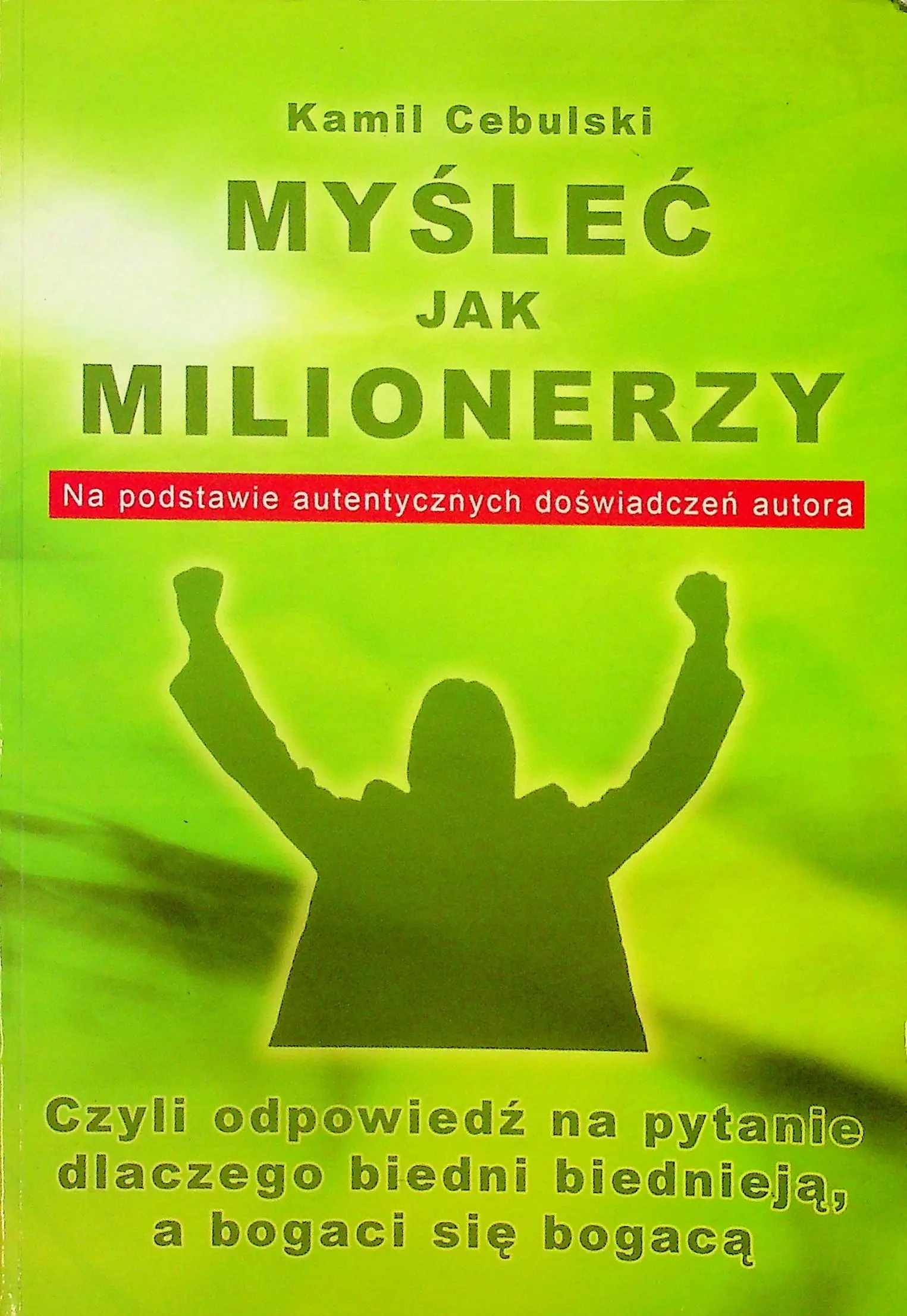 Książka - Myśleć jak Milionerzy