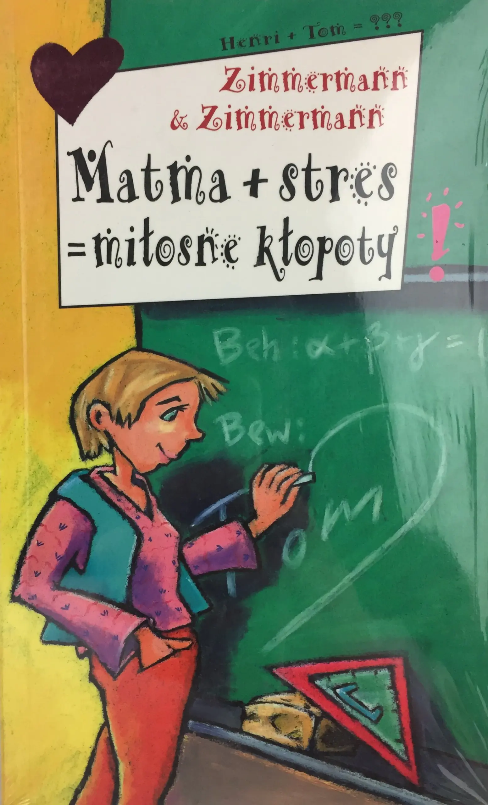 Książka - Matma   stres = miłosne kłopoty - tom 11
