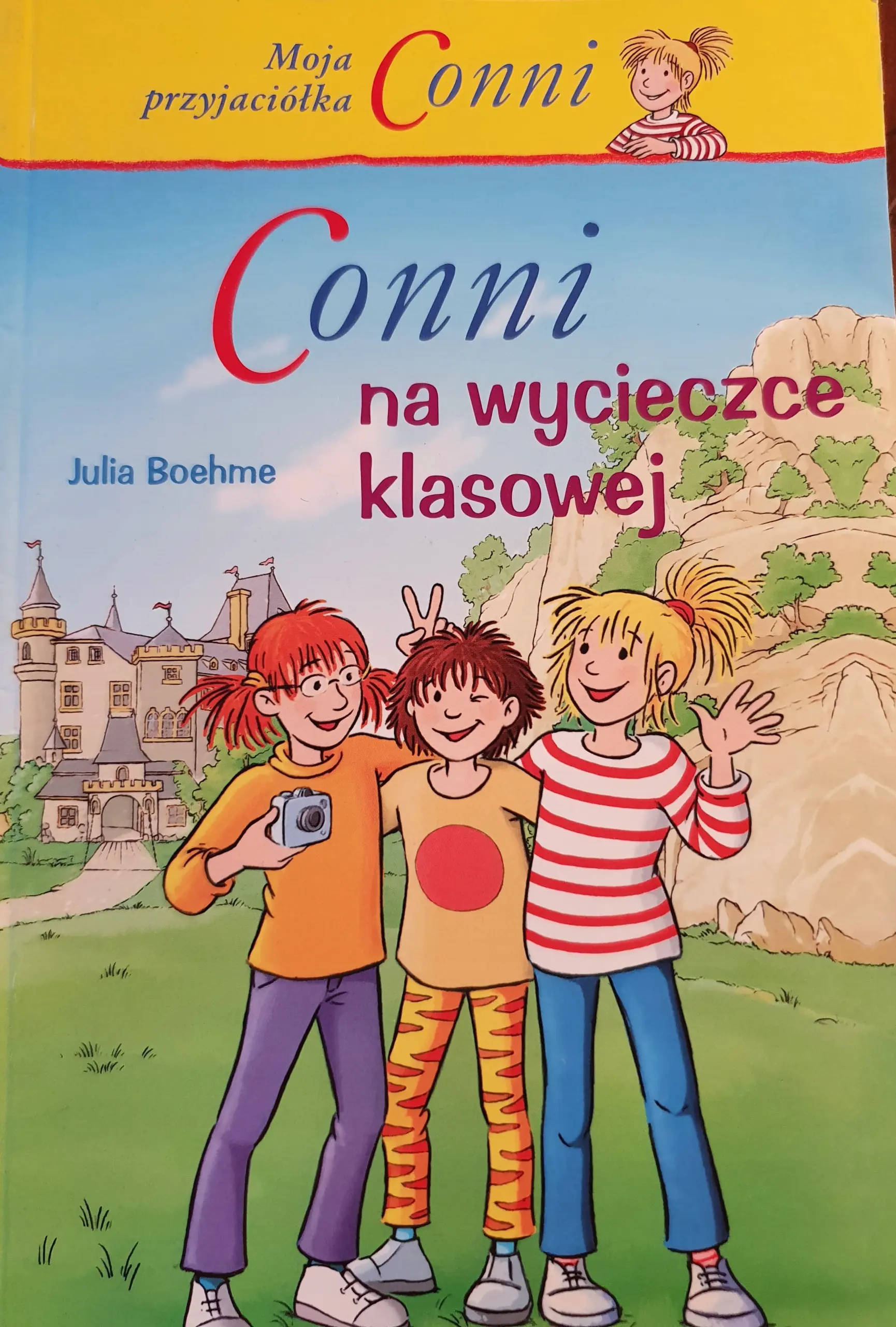 Książka - Conni na wycieczce klasowej. Moja przyjaciółka Conni