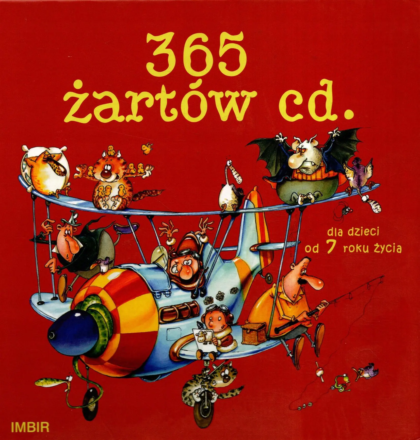 Książka - 365 żartów dla dzieci od 7 roku życia