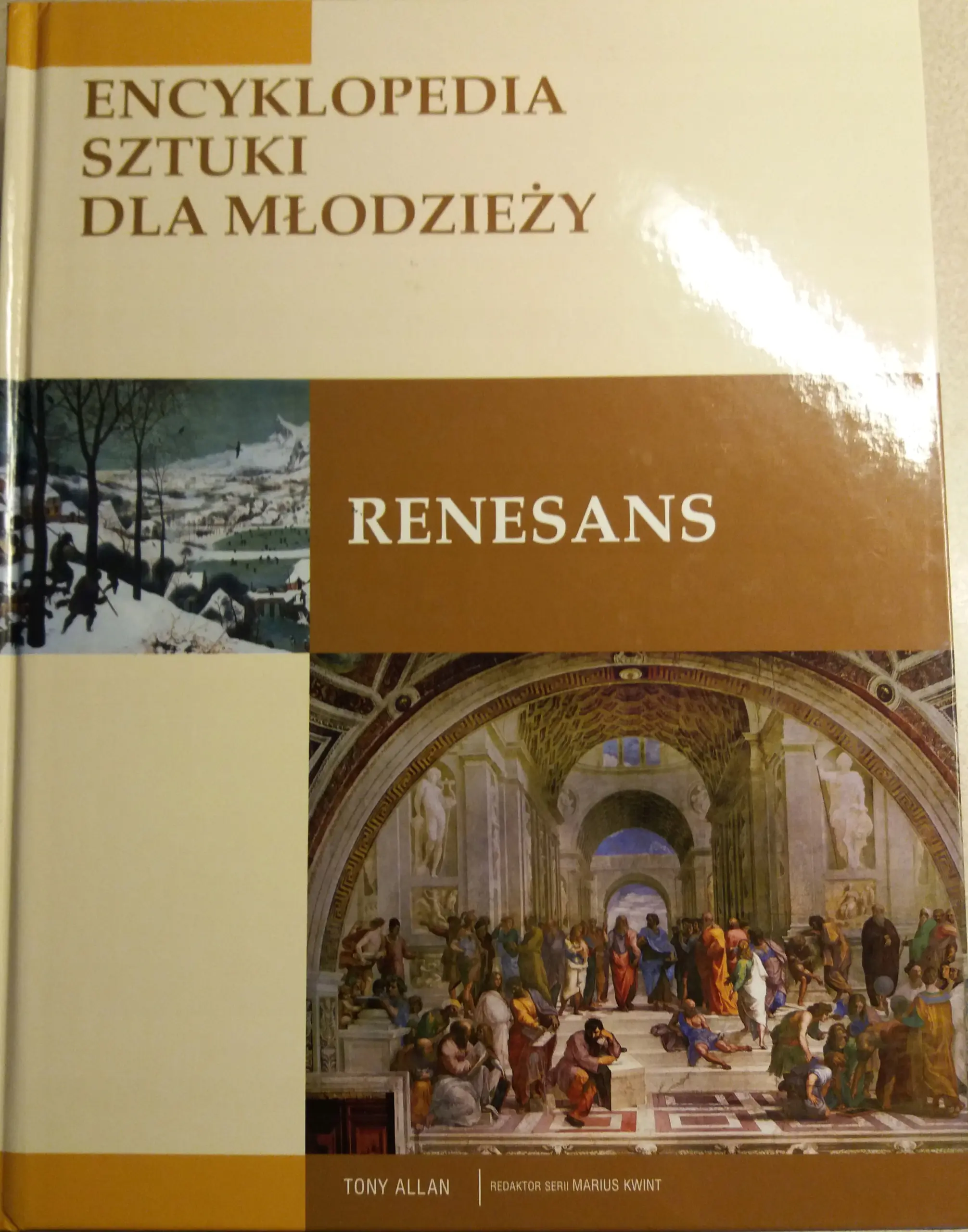 Książka - Renesans. Encyklopedia sztuki dla młodzieży