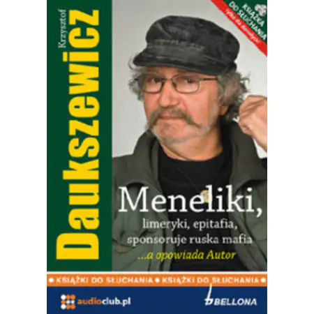 Książka - Meneliki, limeryki, epitafia, sponsoruje ruska mafia. Książka audio