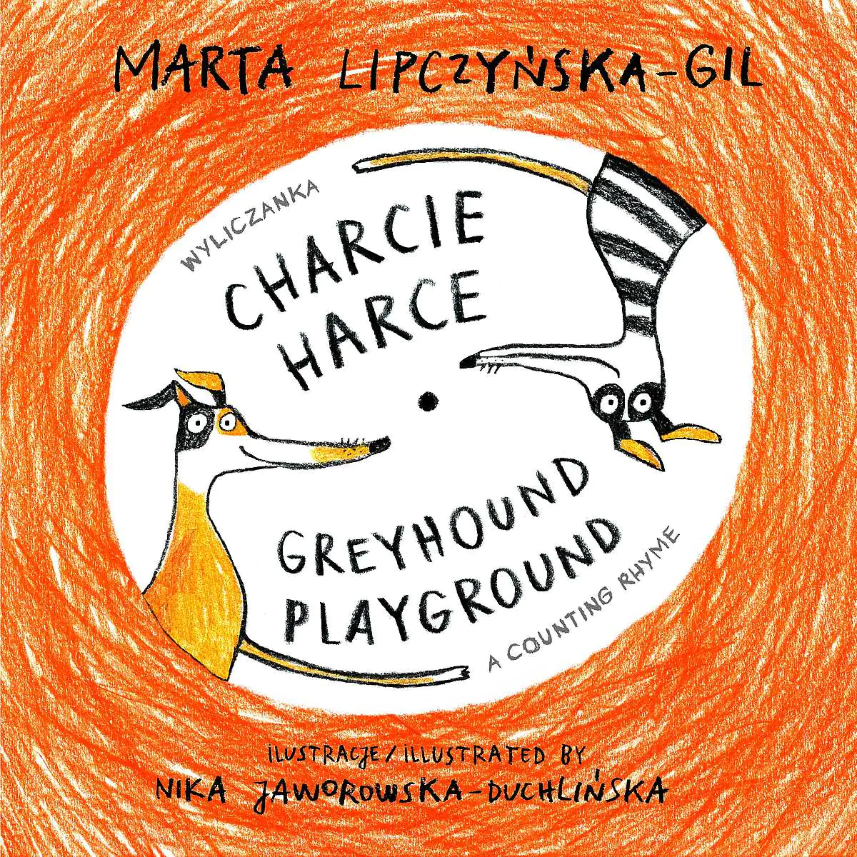 Książka - Charcie harce/Greyhound playground