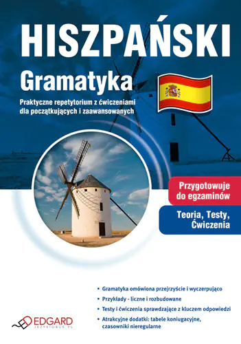 Książka - Hiszpański - Gramatyka. Praktyczne repetyt. EDGARD