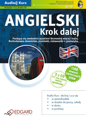 Książka - Angielski krok dalej + CD