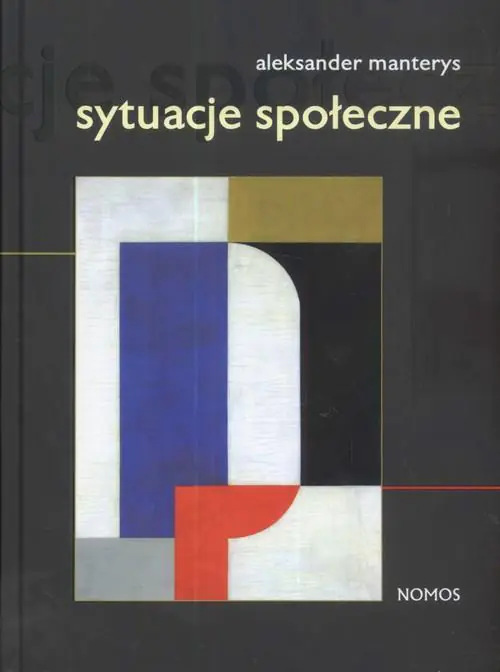 Książka - Sytuacje społeczne
