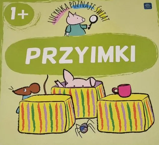 Książka - Lucynka poznaje świat. Przyimki