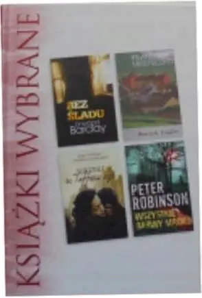 Książka - Książki wybrane Bez śladu.Niedziele u Tiffany'ego.Irlandzkie miasteczko.Wszystkie barwy mroku