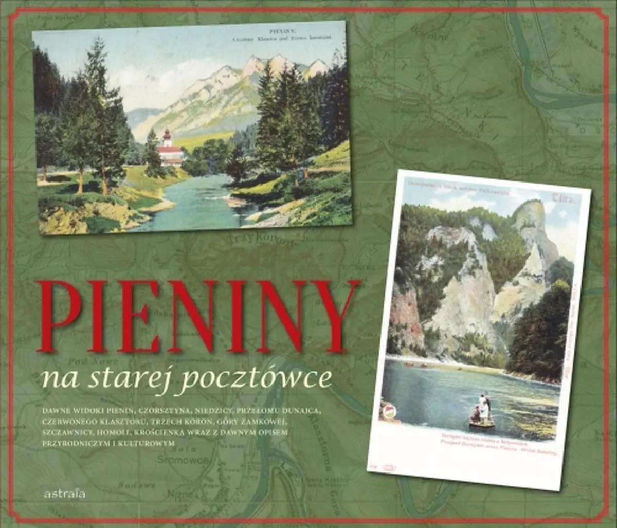 Książka - Pieniny na starej pocztówce