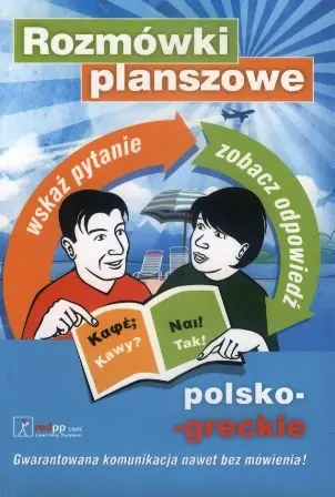 Książka - Rozmówki planszowe polsko - greckie