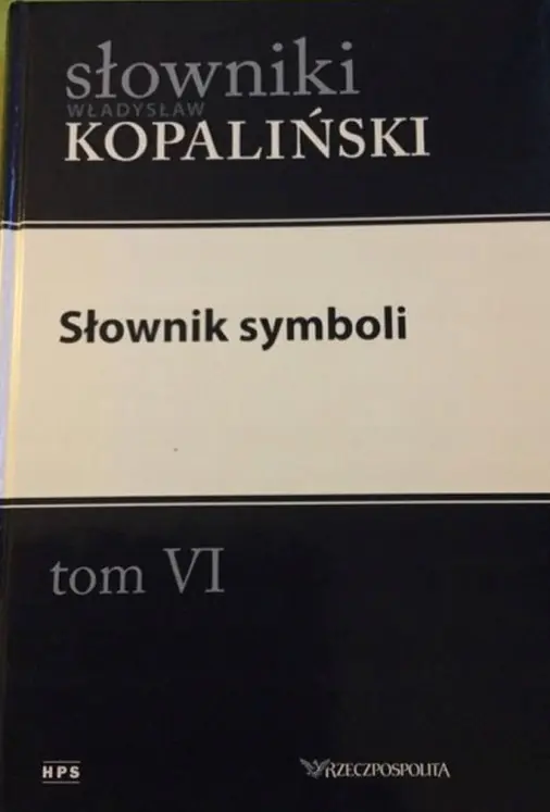 Książka - SŁOWNIK SYMBOLI KOPALIŃSKI