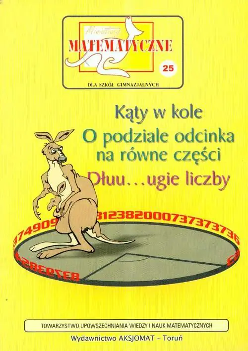 Książka - Miniatury matematyczne 25 Kąty w kole...
