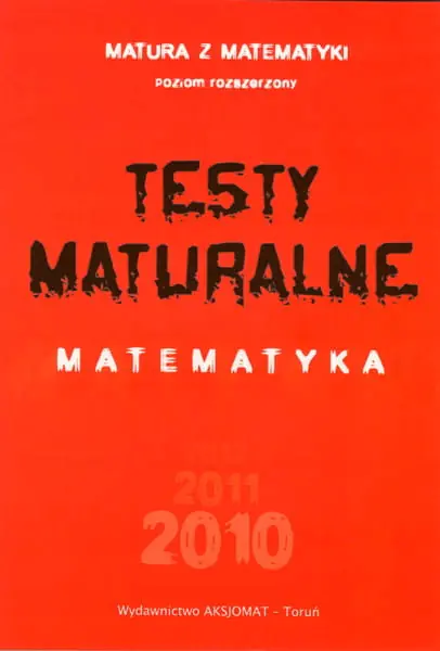 Książka - Testy maturalne. Matematyka. Poziom rozszerzony