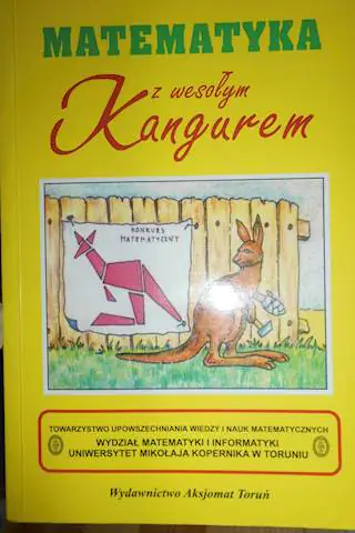 Książka - Matematyka z wesołym kangurem SP żółty