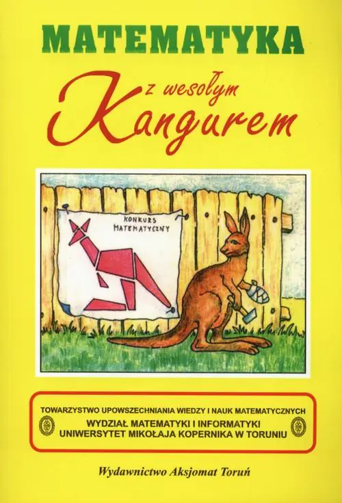 Książka - Matematyka z wesołym kangurem SP żółty