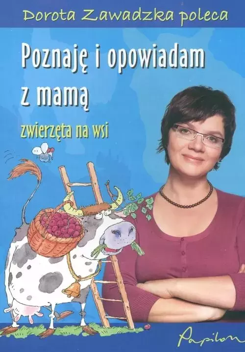 Książka - Poznaję i opowiadam z mamą. Zwierzęta na wsi.