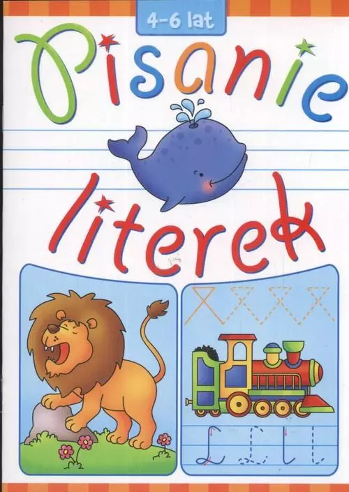 Książka - Pisanie literek. 4-6 lat