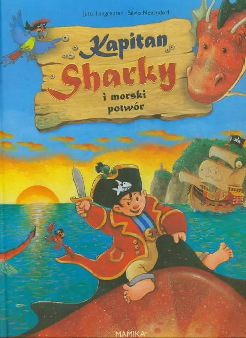 Książka - Kapitan Sharky i morski potwór