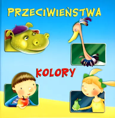 Książka - Przeciwieństwa kolory