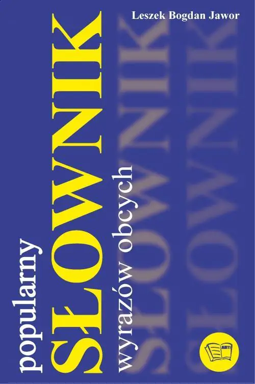 Książka - Popularny słownik wyrazów obcych