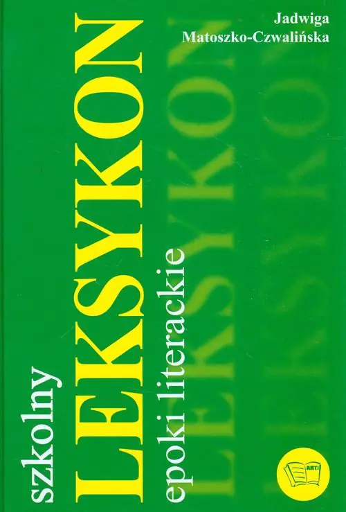 Książka - Szkolny leksykon. Epoki literackie