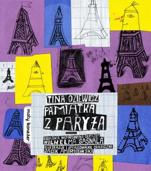 Książka - Pamiątka z Paryża