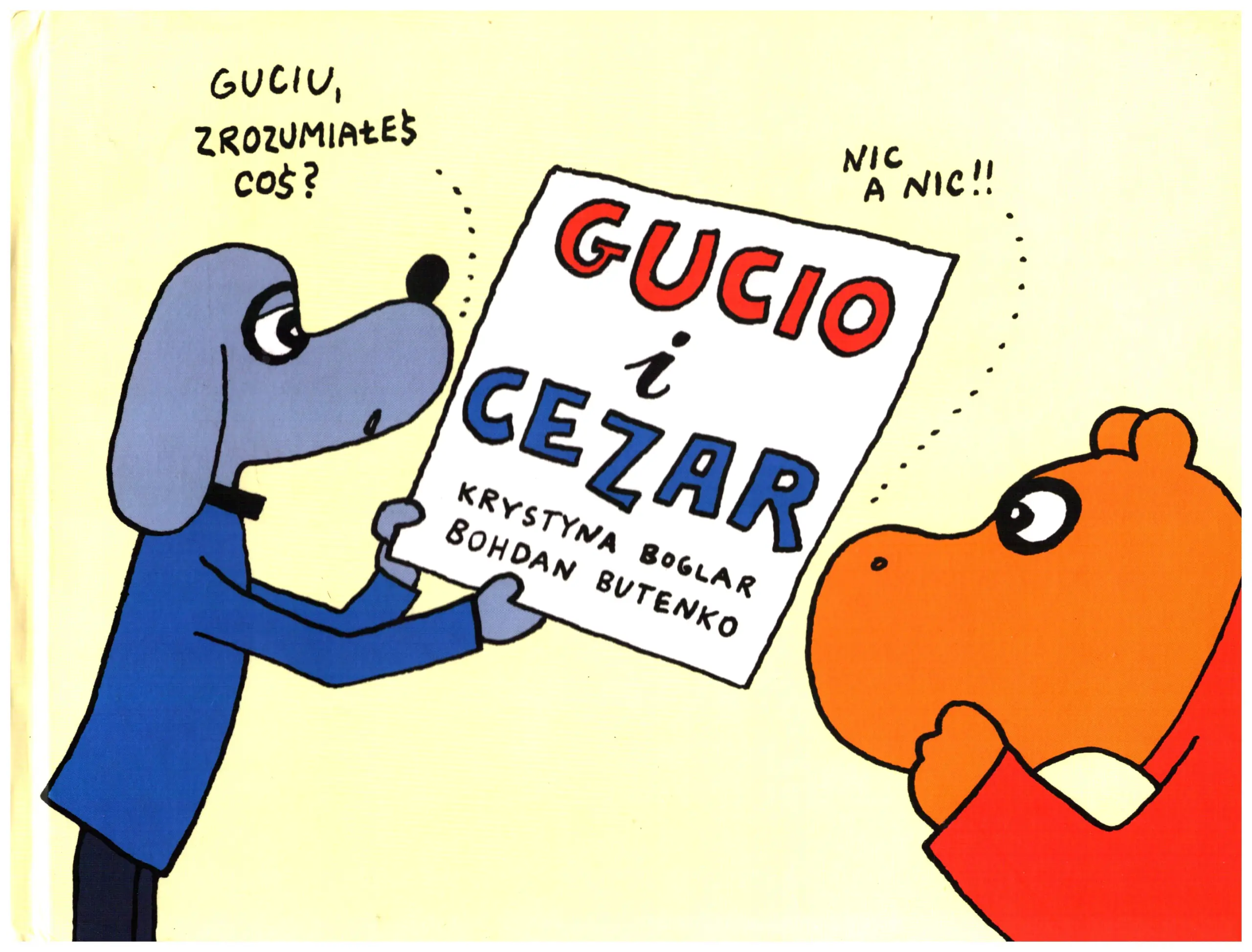 Książka - Gucio i Cezar