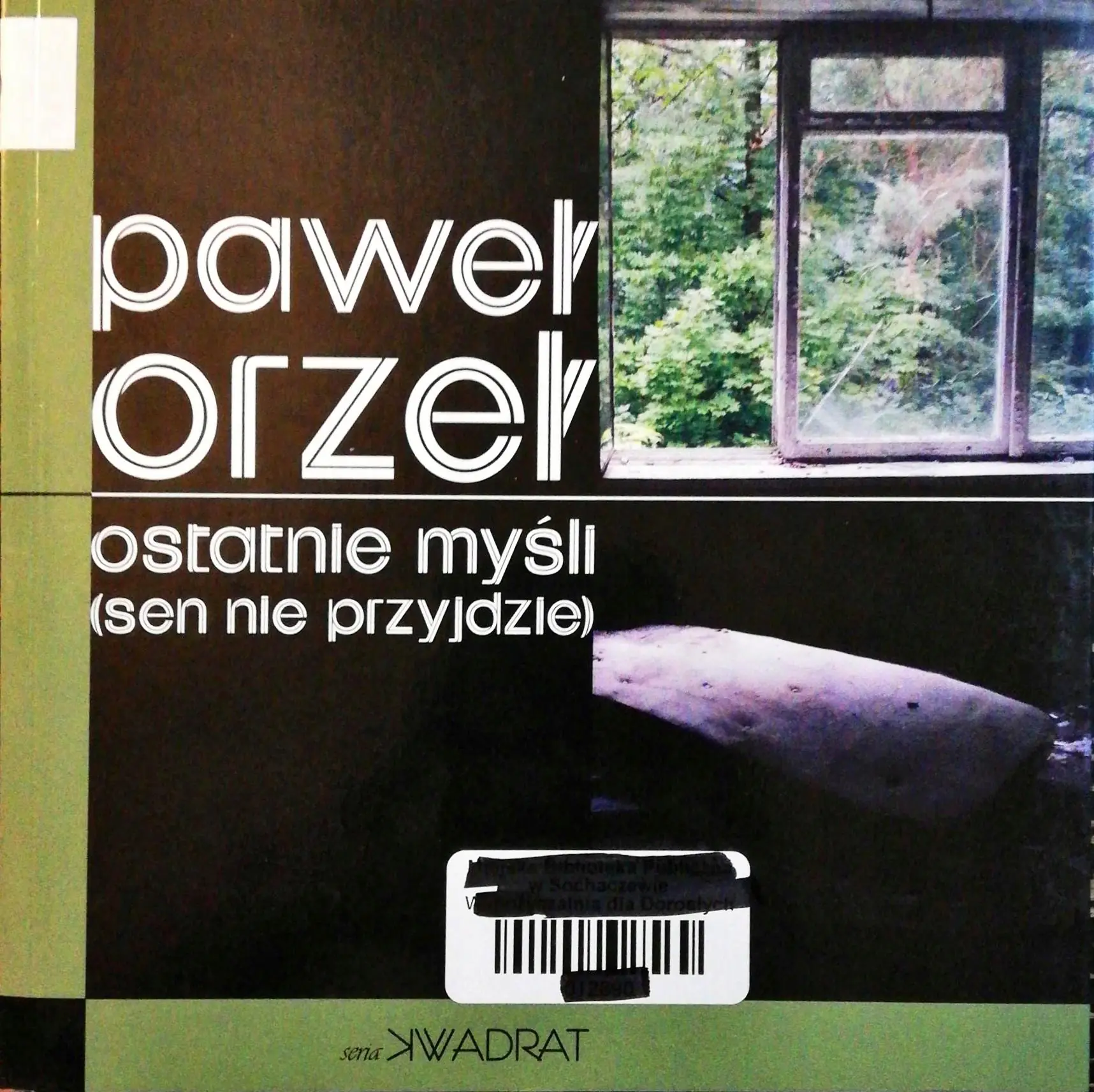 Książka - Ostatnie myśli (sen nie przyjdzie)