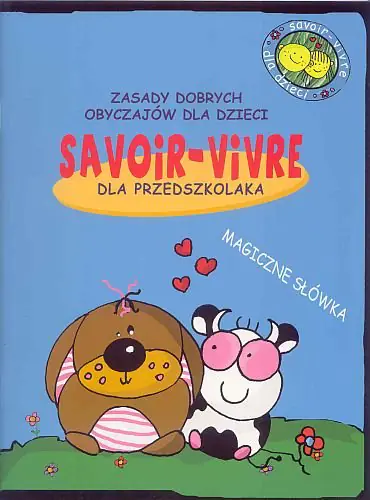 Książka - Savoir-Vivre Magiczne słówka