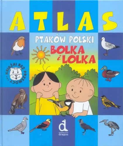 Książka - Atlas ptaków Polski Bolka i Lolka