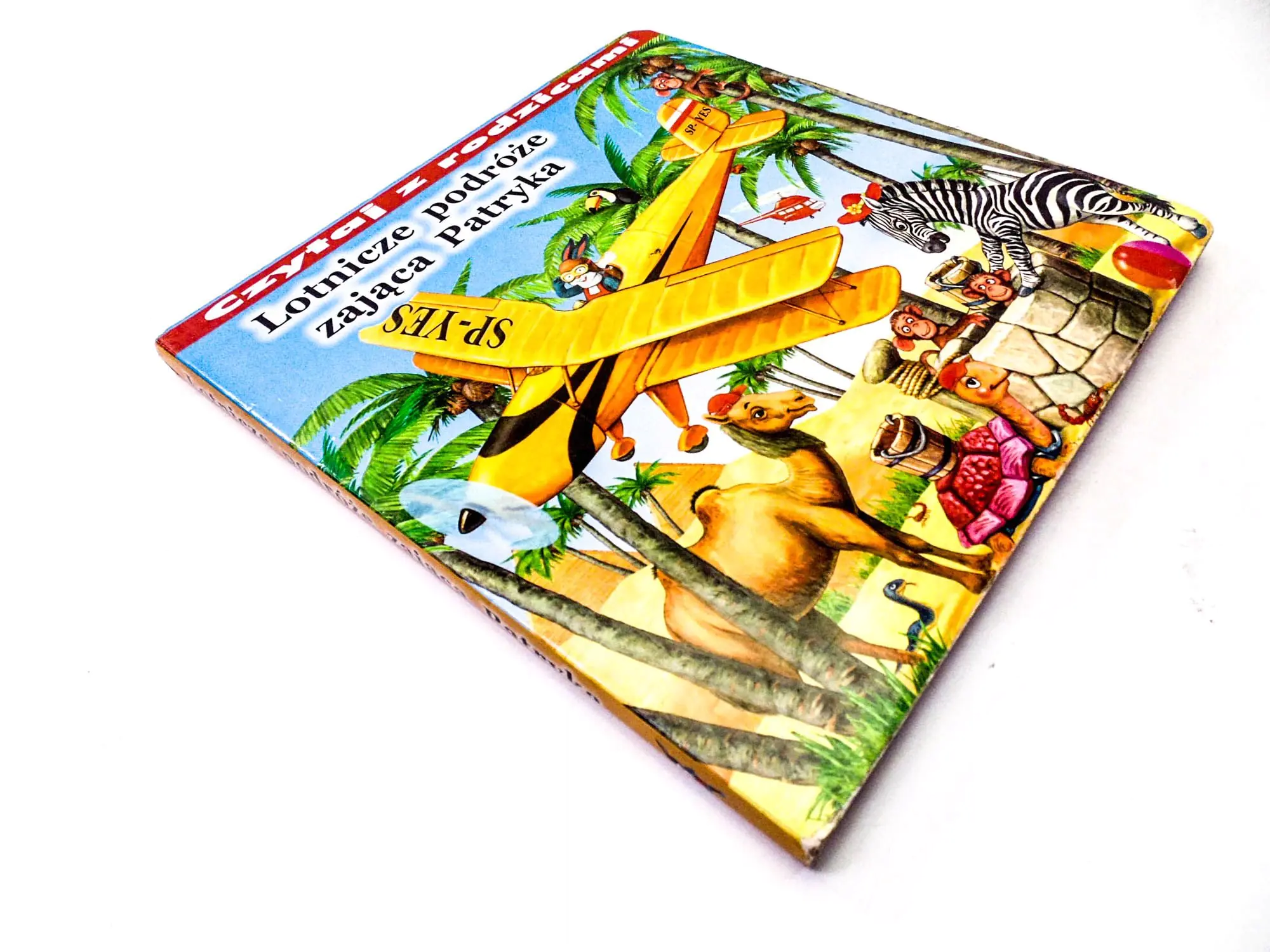 Książka - Lotnicze podróże zająca Patryka