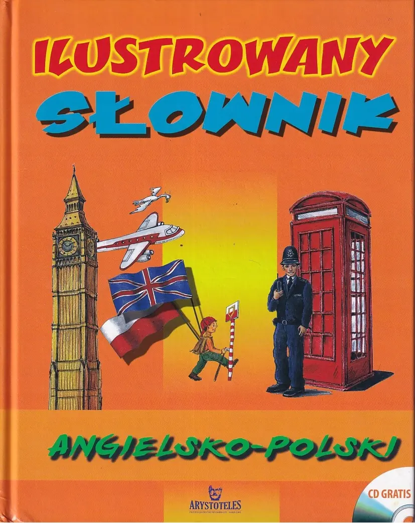 Książka - Ilustrowany słownik angielsko-polski z płytą CD