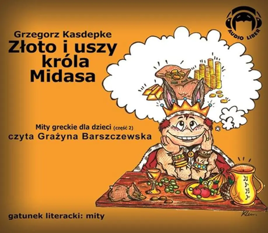 Książka - Złoto i uszy króla Midasa