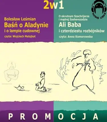 Książka - Ali Baba i 40.. + Baśń o Aladynie Audiobook