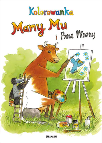 Książka - Kolorowanka Mamy Mu i Pana Wrony