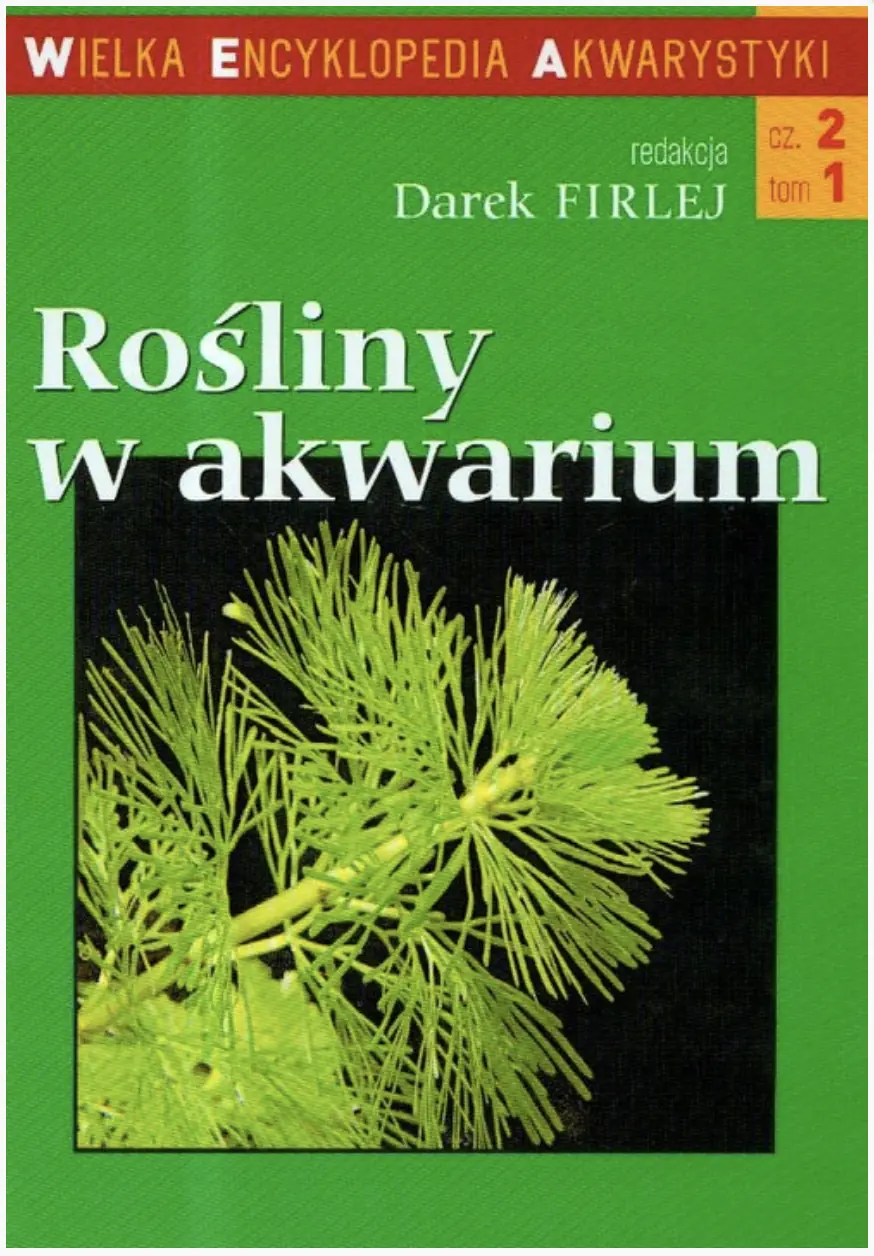 Książka - Rośliny w akwarium 1 część 2
