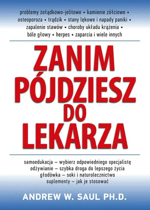 Książka - Zanim pójdziesz do lekarza