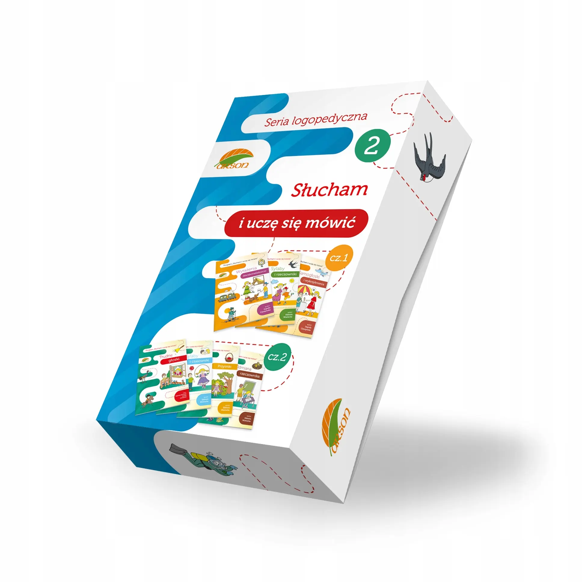 Książka - Pakiet: Słucham i uczę się mówić cz.2