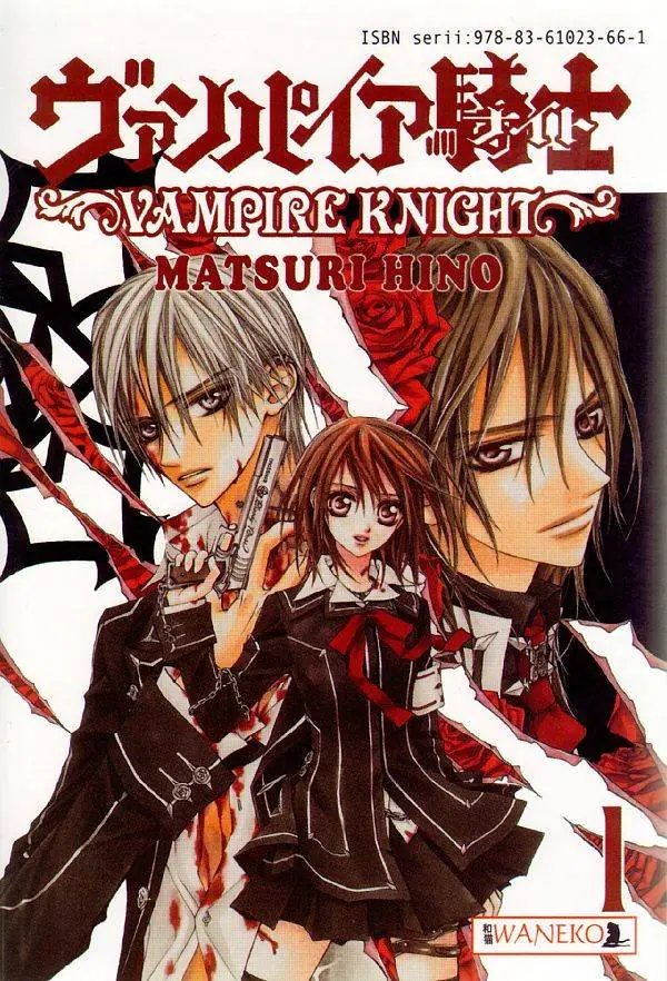 Książka - Vampire Knight. Tom 1