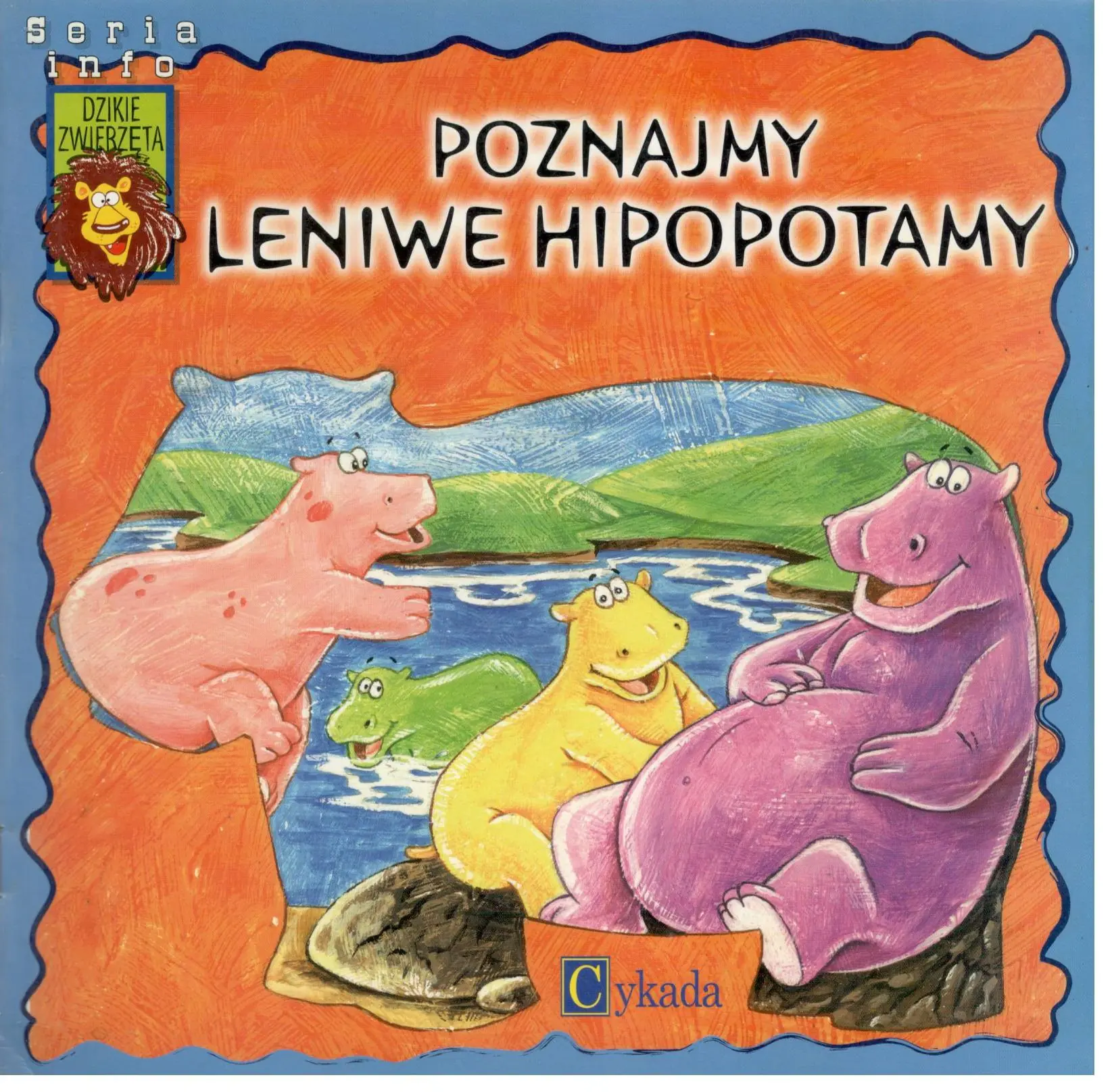 Książka - Poznajemy leniwe hipopotamy